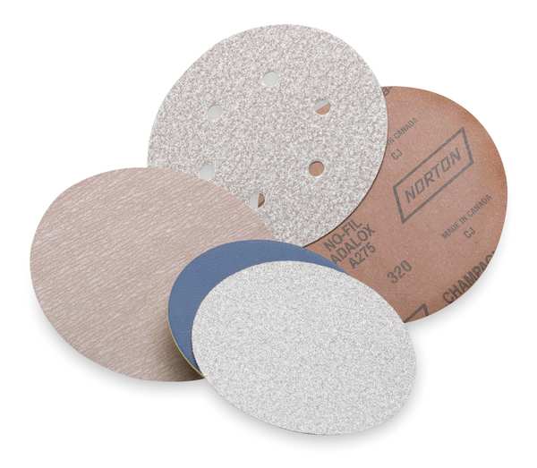 PSA Disc Roll, No Hole, 6 In, P500G, AlO
