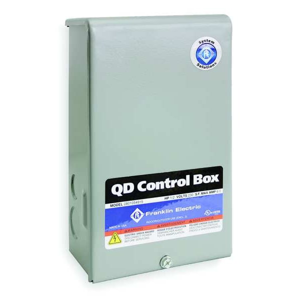 Control Box, 3/4HP, 230V, 1Phase