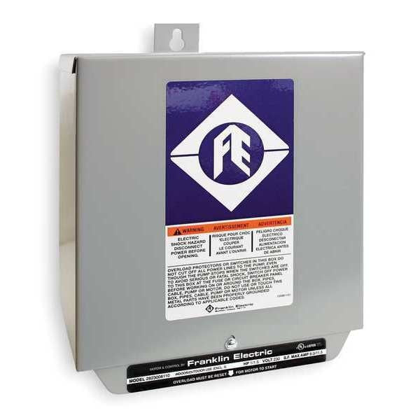 Control Box, 2HP, 230V, 1Phase