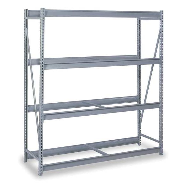 Starter Bulk Storage Rack, 36 in D, 72 in W, 4 Shelves