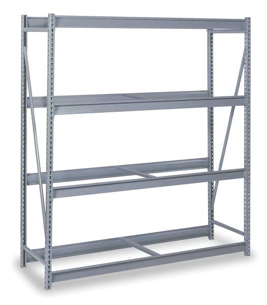 Starter Bulk Storage Rack, 24 in D, 60 in W, 4 Shelves