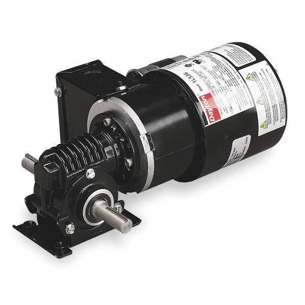 AC Gearmotor, 54 rpm, TEFC, 115/230V