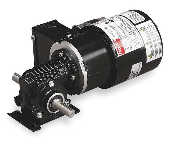 AC Gearmotor, 80 rpm, TEFC, 115/230V