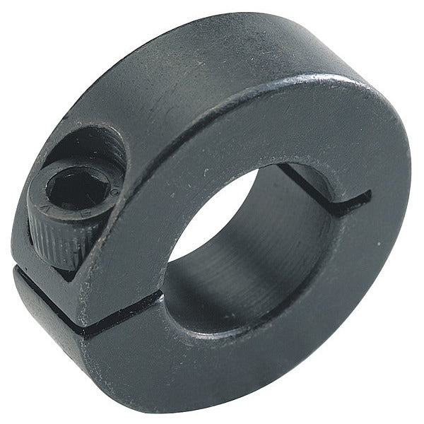 Shaft Collar, Clamp, 1Pc, 3/4 In, Steel
