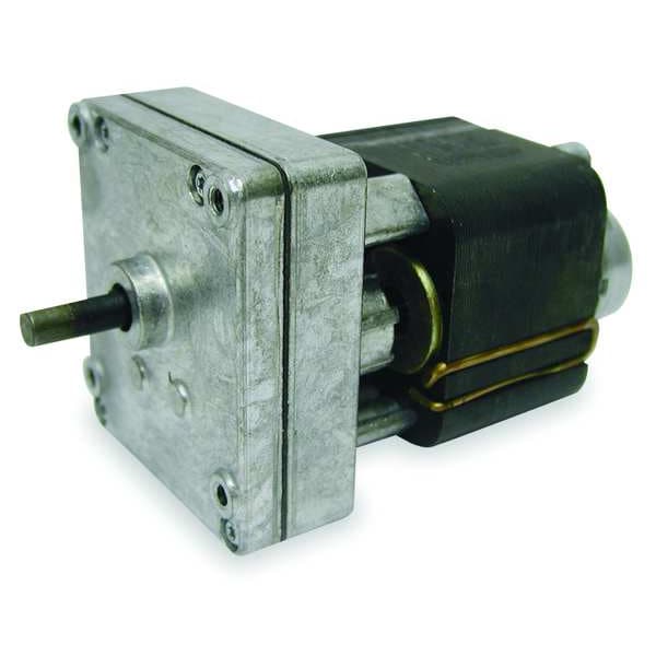 AC Gearmotor, 3.3 in-lb Max. Torque, 368 RPM Nameplate RPM, 115V AC Voltage, 1 Phase