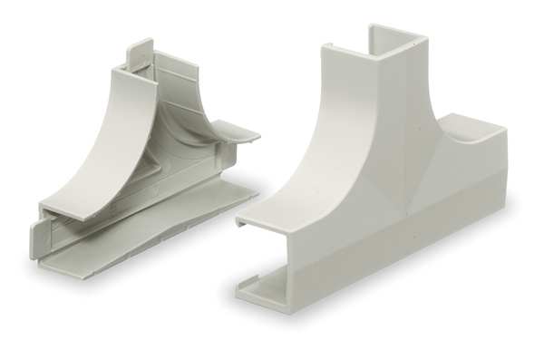 Tee Base and Cover, White, PVC, Tees