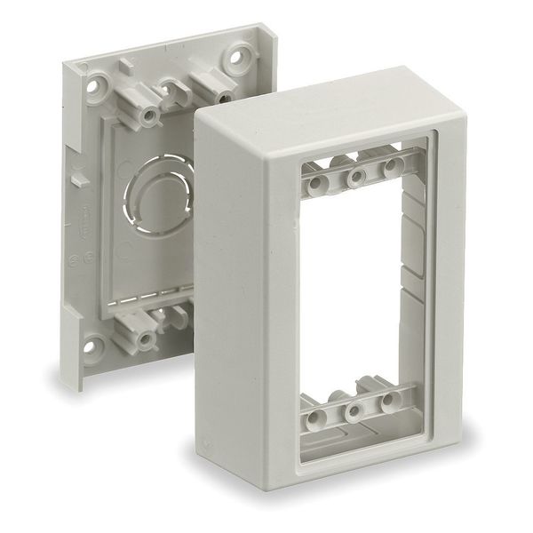 Hubbell PT12SBA Standard Box - Mount Box - Office White - 1 Pack