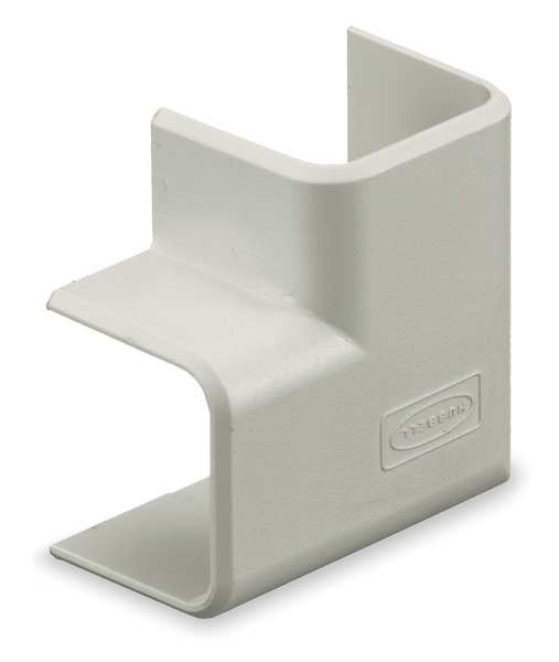 Flat Elbow Cover, White, PVC, Elbows