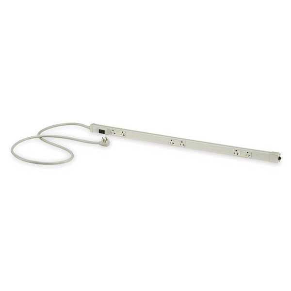 Outlet Strip, 20A, 6 Outlet, 3 ft.