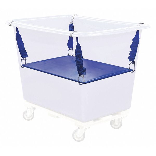 Poly Spring Lift Kit, 10 Bu, Blue