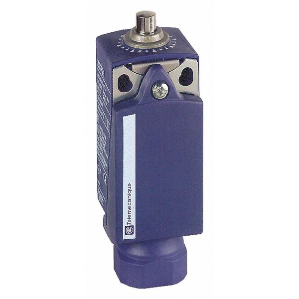Limit Switch, Plunger, 1NC/1NO, 10A @ 240V AC, Actuator Location: Top