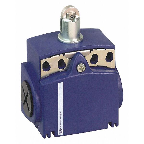 Limit switch, Plunger, Roller, 1NC/1NO, 10A @ 240V AC