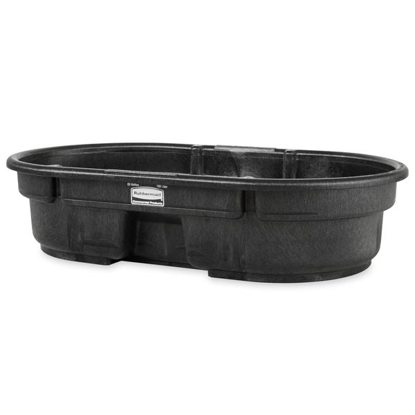 Stock Tank, L 52, W 31, 50 gal., Black