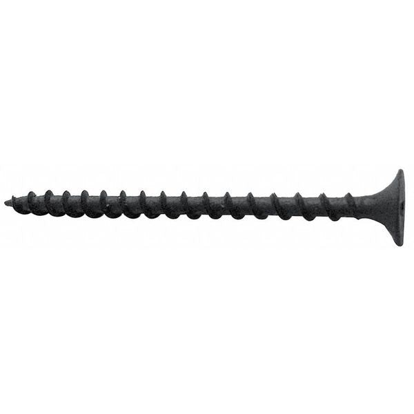 Drywall Screw, #6 x 2 in, Steel, Bugle Head Phillips Drive, 200 PK
