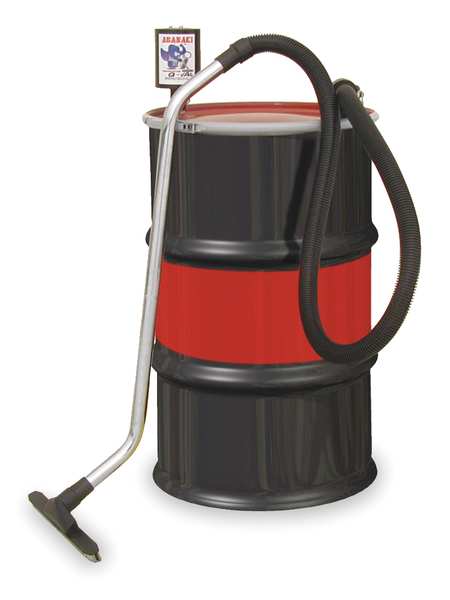 Pneumatic Drum-Top Vacuum Head, No Filter 35 cfm
