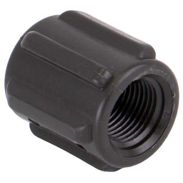 Coupling, Polypropylene, 3/8