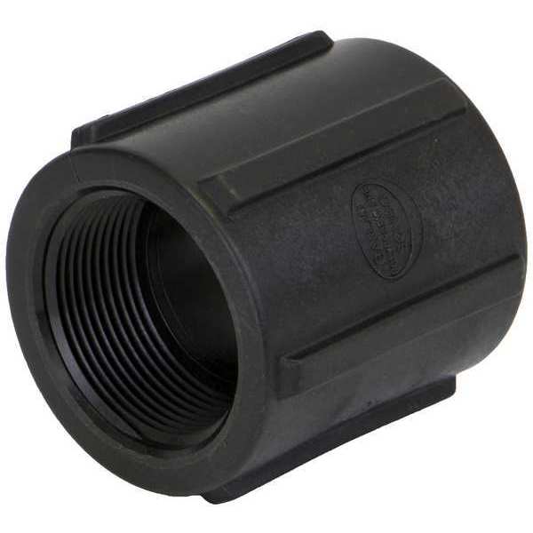 Coupling, Polypropylene, 1-1/2