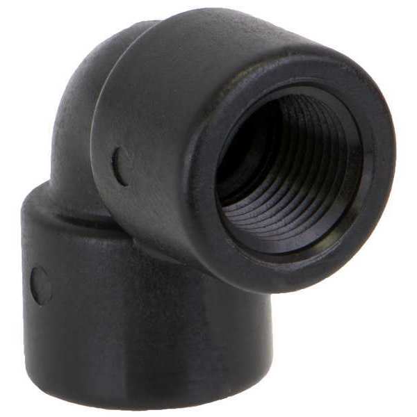 90 Degree Elbow, Polypropylene, 3/8