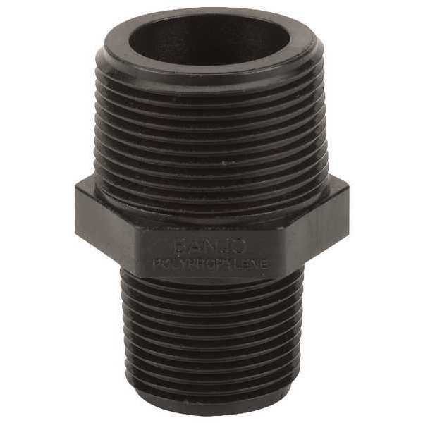 Reducing Nipple, Polypropylene, 1-1/4