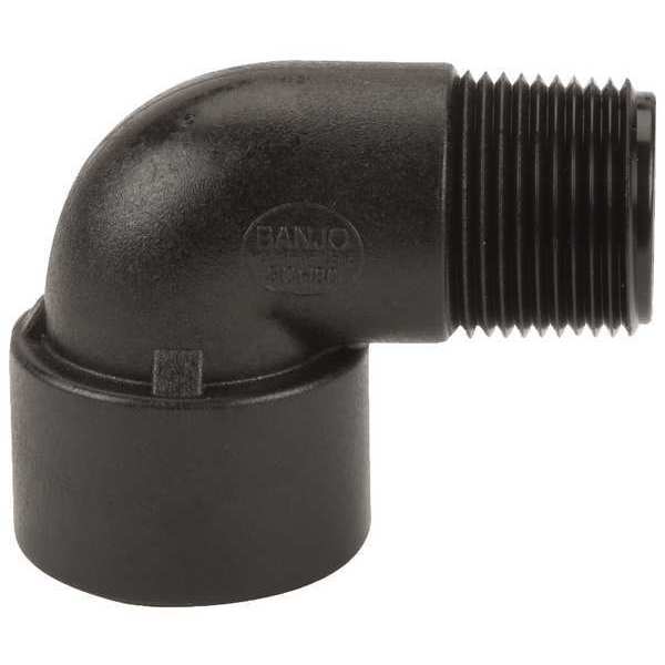 90 Degree Street Elbow, Polypropylene, 1