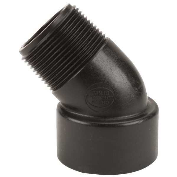 45 Degree Street Elbow, Polypropylene, 1-1/4