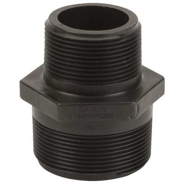 Reducing Nipple, Polypropylene, 2