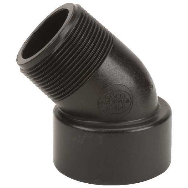 45 Degree Street Elbow, Polypropylene, 1-1/2