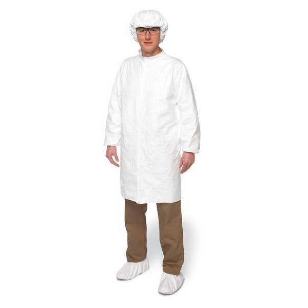 IsoClean(R) Frock, White, 3XL, PK30