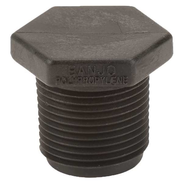 Plug, Polypropylene, 3/4