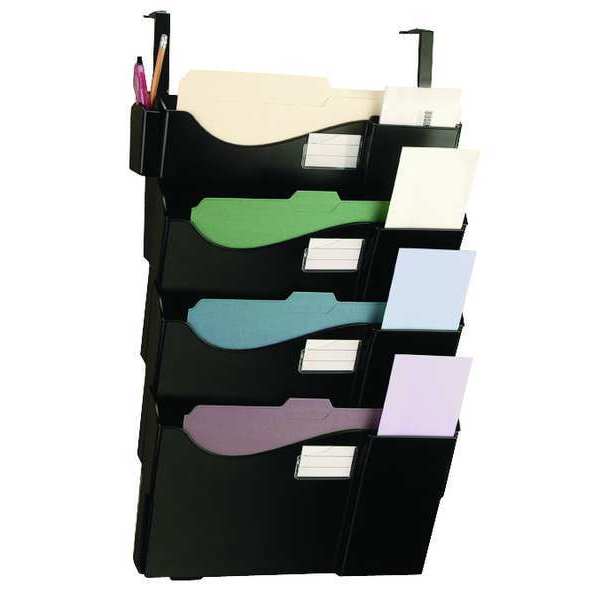 Wall Rack, Letter/Legal, 4 Pockets