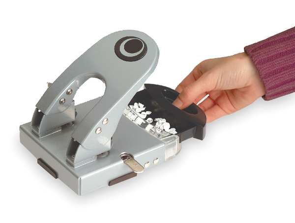 Two-Hole Paper Punch, Silver