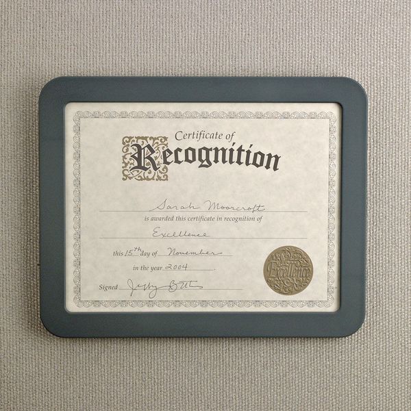 Certificate Holder