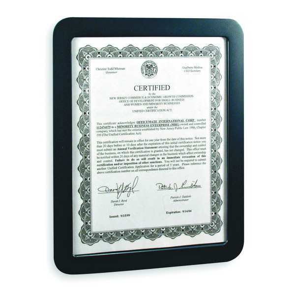 Certificate Holder
