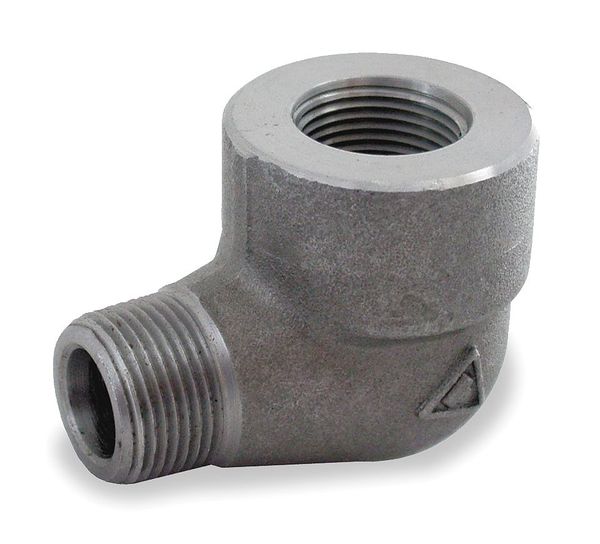 Black Forged Steel 90 Degree Street Elbow Class 3000
