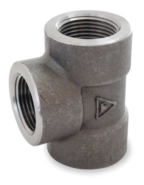 Black Forged Steel Tee Class 3000