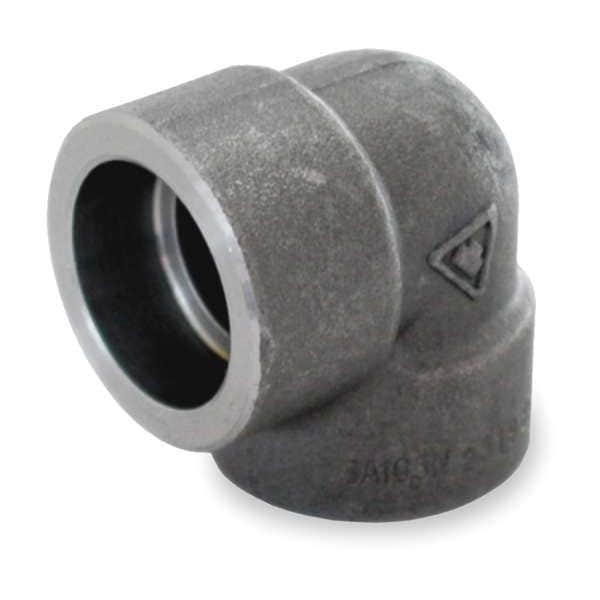 Socket Weld Black Forged Steel 90 Degree Elbow