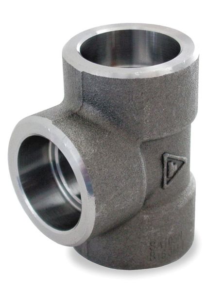Black Forged Steel Tee Class 3000