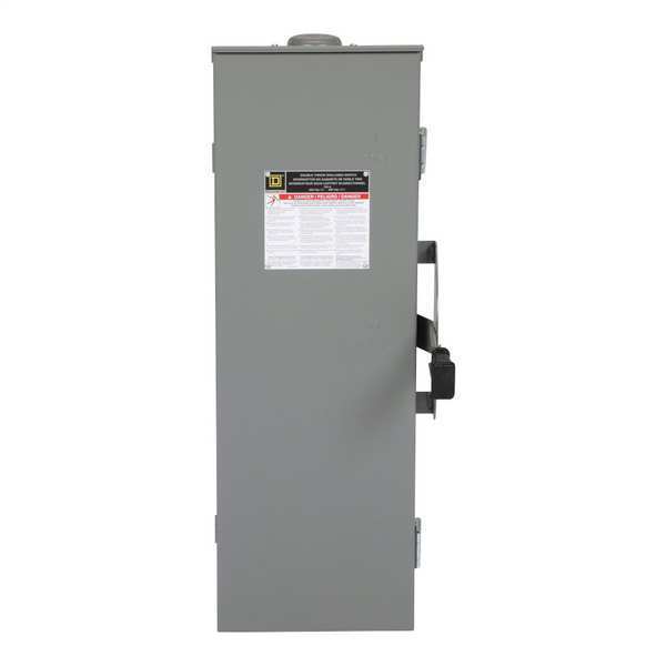 Nonfusible Safety Switch, Heavy Duty, 600V AC, 3PDT, 100 A, NEMA 3R