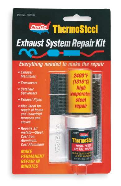 Crack Repair Kit, High Temp, Dark Gray