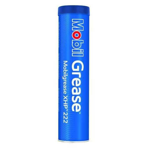 Mobil Grease Multipurpose Grease Cartridge, XHP 222, Lithium Complex, 13.7 oz, Blue