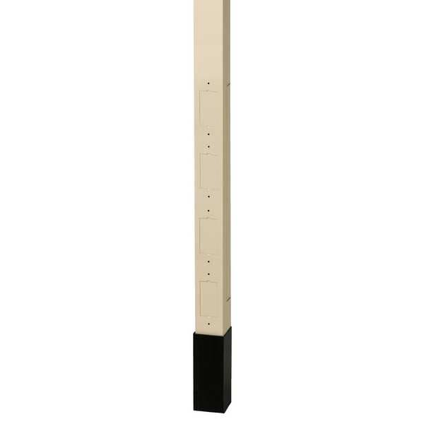 Alum Srvice Pole, Ivory, 12 ft. 2