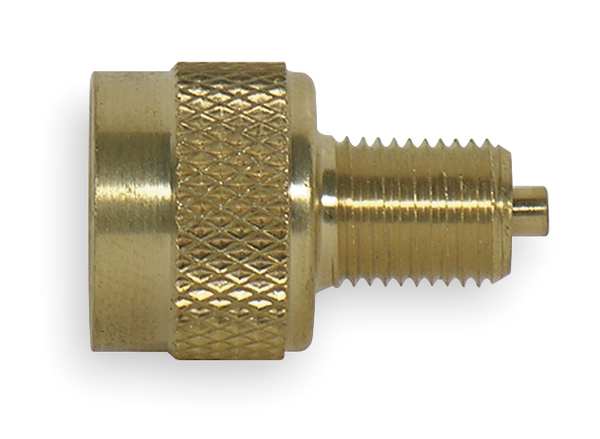 Fem Lge Bore V Adptr, 0.305-32, Brs, PK5