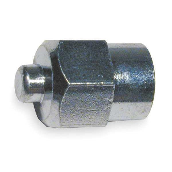 Hex V Cap, 0.305-32, Met, Heat, PK100