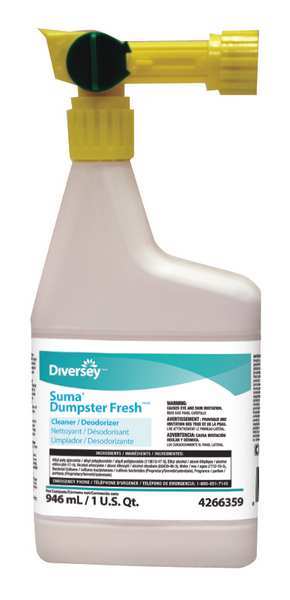 Cleaner and Deodorizer, 32 oz. Hose End Connection Bottle, Floral