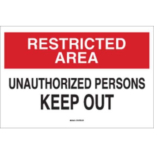 Admittance Sign, 10X14