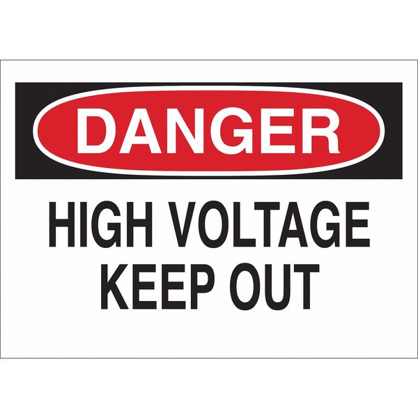 Danger Sign, 10X14