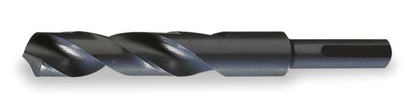 118Â° Silver & Deming Dril with 1/2 Reduced Shank Chicago-Latrobe 190F Steam Oxide HSS RHS/RHC 1-5/16