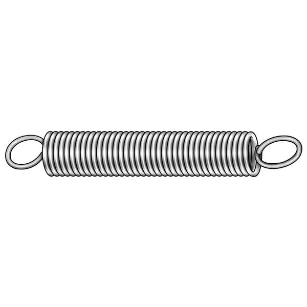 Ext Spring, Utility, 2 OAL, 5/16 OD, PK12