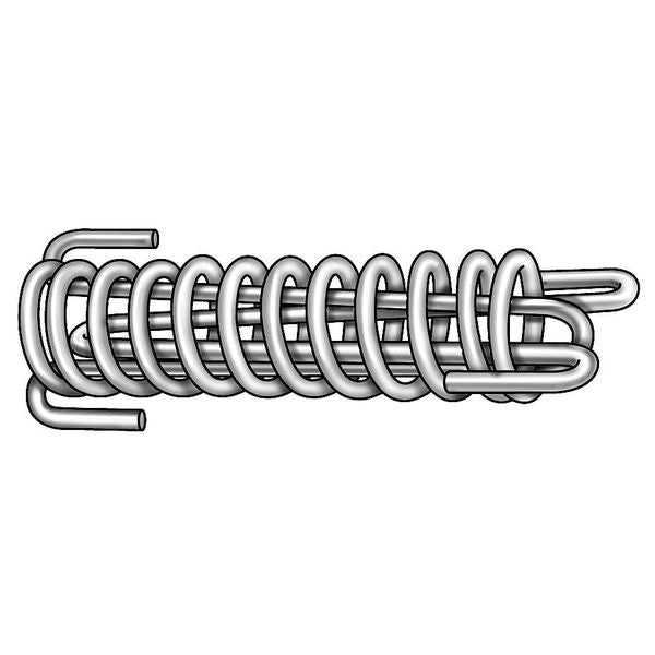 Ext Spring, Safety Drawbar, Stl, 8 1/2 OAL