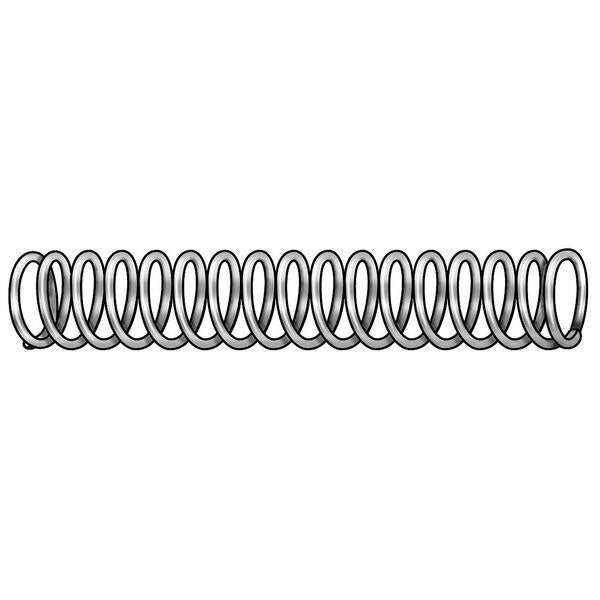 Compress Spring, 1 1/4 In L, PK12
